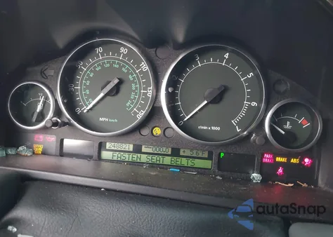 2003 Land Rover Range Rover Hse из США, поврежденный, VIN SALME11433A129206